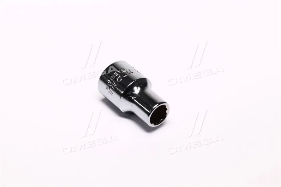 Насадка 1/2" (12,5 мм) 12-кутна, 1 шт, розмір насадок 6/12-кутних (мм): 10 мм, довжина 38мм Toptul BAEB1610 (фото 1)