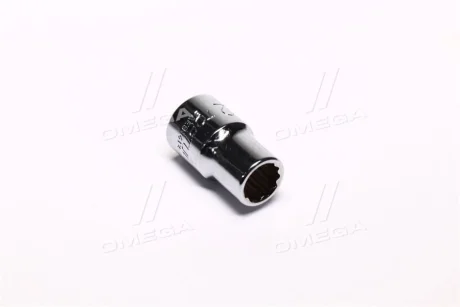 Насадка 1/2" (12,5 мм) 12-кутна, 1 шт, розмір насадок 6/12-кутних (мм): 12 мм, довжина 38мм Toptul BAEB1612