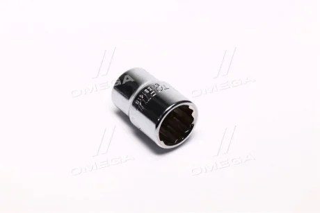 Насадка 1/2" (12,5 мм) 12-кутна, 1 шт, розмір насадок 6/12-кутних (мм): 18 мм, довжина 38мм Toptul BAEB1618