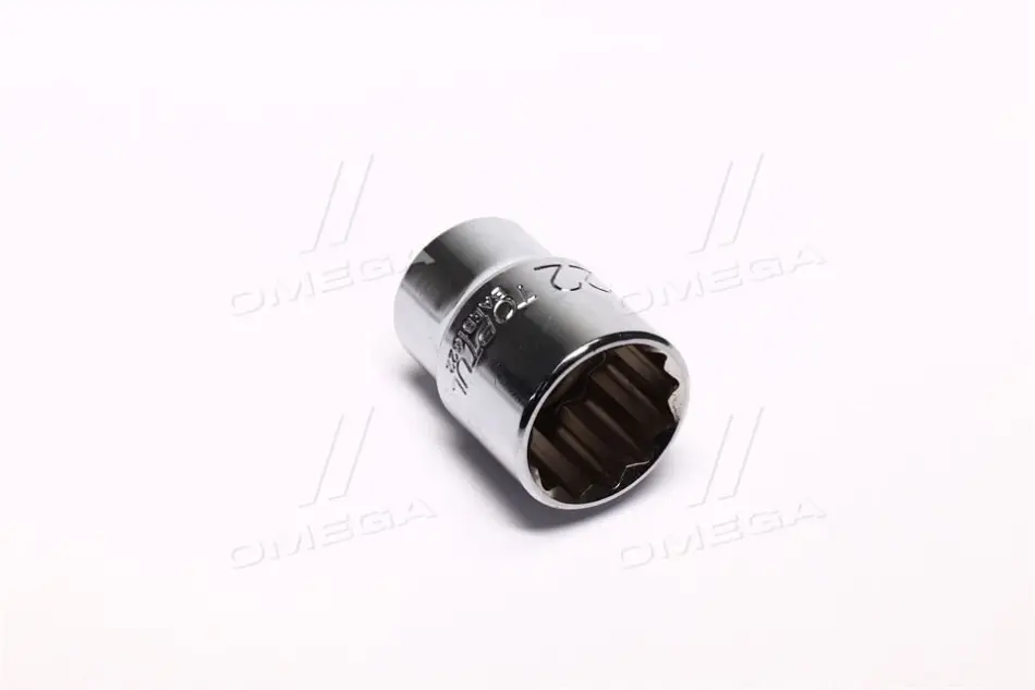 Насадка 1/2" (12,5 мм) 12-кутна, 1 шт, розмір насадок 6/12-кутних (мм): 22 мм, довжина 40мм Toptul BAEB1622 (фото 1)
