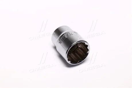 Насадка 1/2" (12,5 мм) 12-кутна, 1 шт, розмір насадок 6/12-кутних (мм): 24 мм, довжина 40мм Toptul BAEB1624