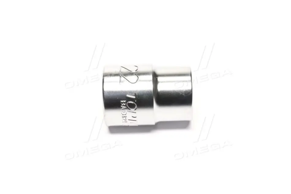 Насадка 3/4" (20 мм) 12-кутна, 1 шт, розмір насадок 6/12-кутних (мм): 22 мм, довжина 50мм Toptul BAEB2422 (фото 1)