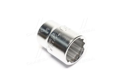 Насадка 3/4" (20 мм) 12-кутна, 1 шт, розмір насадок 6/12-кутних (мм): 30 мм, довжина 54мм Toptul BAEB2430