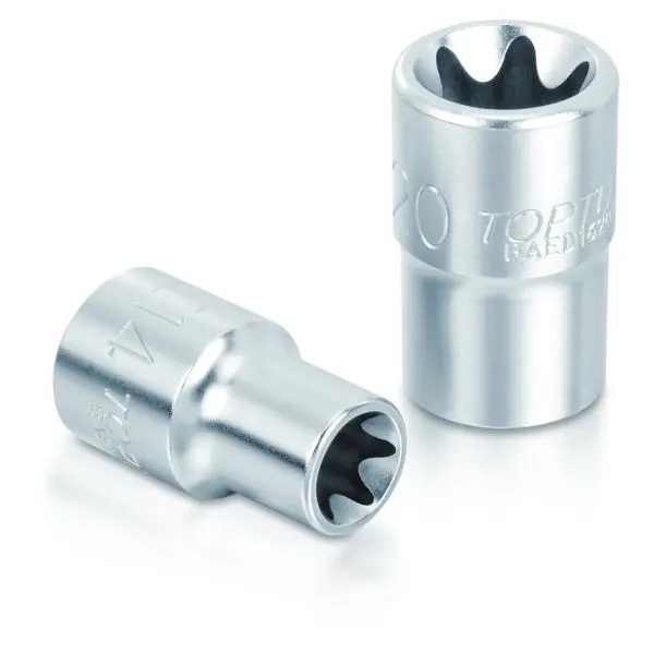 Насадка 1/4" (6,3 мм) E-TORX, 1 шт, E05, довжина 25мм Toptul BAED0805 (фото 1)