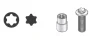 Насадка 1/4" (6,3 мм) E-TORX, 1 шт, E05, довжина 25мм Toptul BAED0805 (фото 3)