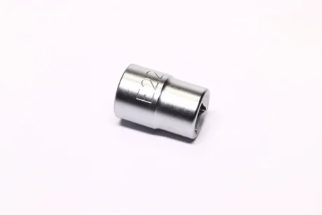 Насадка 1/2" (12,5 мм) E-TORX, 1 шт, E22, довжина 38мм Toptul BAED1622