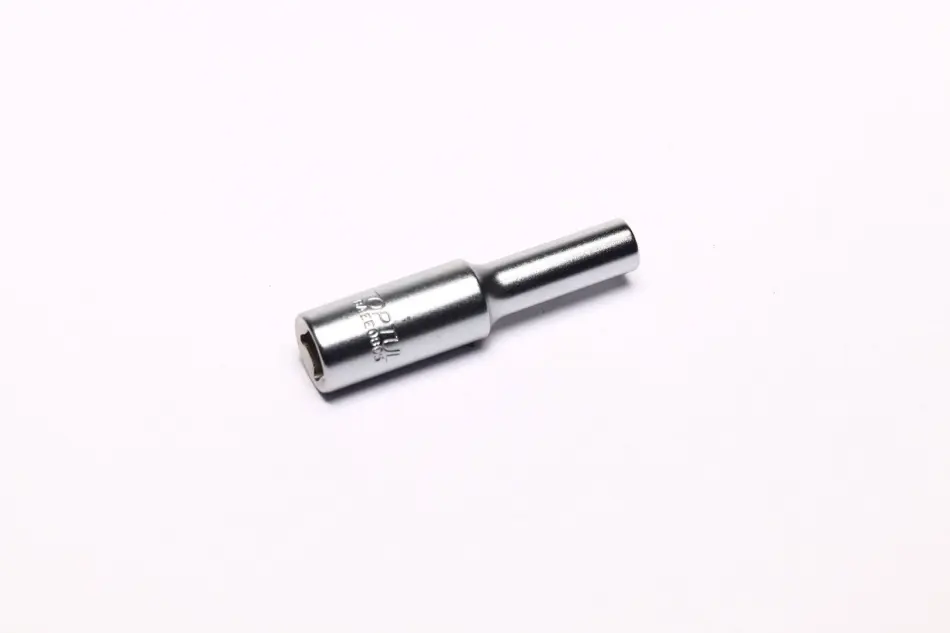 Насадка 1/4" (6,3 мм) 6-кутна, 1 шт, розмір насадок 6/12-кутних (мм): 5 мм, довжина 50мм Toptul BAEE0805 (фото 1)