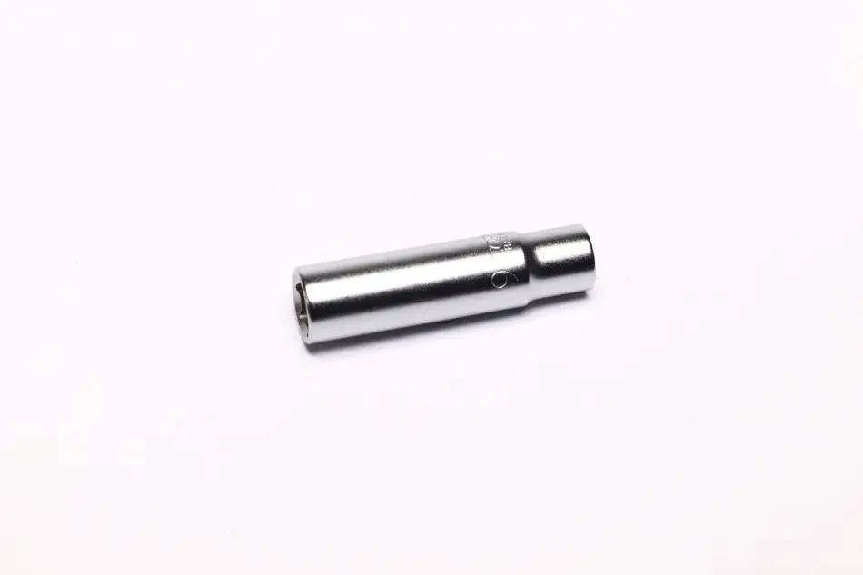 Насадка 1/4" (6,3 мм) 6-кутна, 1 шт, розмір насадок 6/12-кутних (мм): 9 мм, довжина 50мм Toptul BAEE0809 (фото 1)
