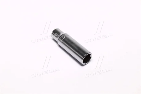 Насадка 1/4" (6,3 мм) 6-кутна, 1 шт, розмір насадок 6/12-кутних (мм): 10 мм, довжина 50мм Toptul BAEE0810