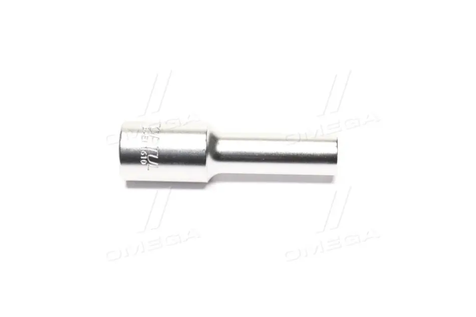 Насадка 1/2" (12,5 мм) 12-кутна, 1 шт, розмір насадок 6/12-кутних (мм): 10 мм, довжина 77мм Toptul BAEF1610 (фото 1)
