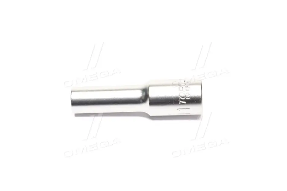 Насадка 1/2" (12,5 мм) 12-кутна, 1 шт, розмір насадок 6/12-кутних (мм): 11 мм, довжина 77мм Toptul BAEF1611 (фото 1)