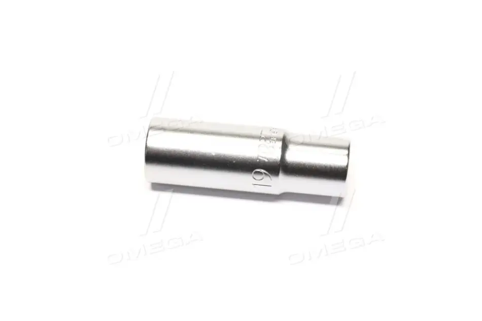 Насадка 1/2" (12,5 мм) 12-кутна, 1 шт, розмір насадок 6/12-кутних (мм): 19 мм, довжина 77мм Toptul BAEF1619 (фото 1)