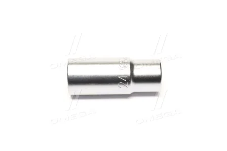 Насадка 1/2" (12,5 мм) 12-кутна, 1 шт, розмір насадок 6/12-кутних (мм): 24 мм, довжина 77мм Toptul BAEF1624