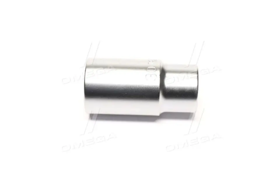 Насадка 1/2" (12,5 мм) 12-кутна, 1 шт, розмір насадок 6/12-кутних (мм): 30 мм, довжина 77мм Toptul BAEF1630 (фото 1)