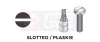 Насадка насадки біти пласкі, 1/4", плоска, розмір відкривання: 1.2x6.5 мм, довжина 37мм Toptul BCCA086E (фото 4)