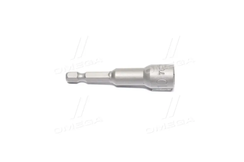 Насадка ((EN) Special shank socket(s) (bit)), 6-кутна, розмір насадок 6/12-кутних (мм): 10 мм, довжина: 65 мм Toptul BEAA0810 (фото 1)
