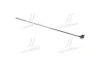 Вороток для насадок / для подовжувачів, 1/2 дюйм, квадрат, (EN) swivel, довжина: 762 мм, кількість інструментів: 1шт Toptul CFBC1630 (фото 3)
