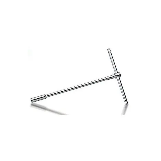 (EN) Handle socket wrench 6-кутна пряме, T, 14 мм, довжина: 310 мм, ручка: металева / розсувний / тип "Т" Toptul CTDA1431 (фото 1)