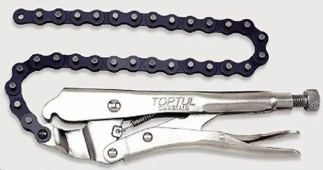 Плоскогубці стяжний, тип: (EN) chain Toptul DMAB1A18