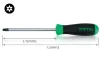Викрутка (викрутка torx) TORX Tamper, розмір: T20H, довжина: 100 мм, довжина 2: 205 мм Toptul FEAB2010 (фото 3)