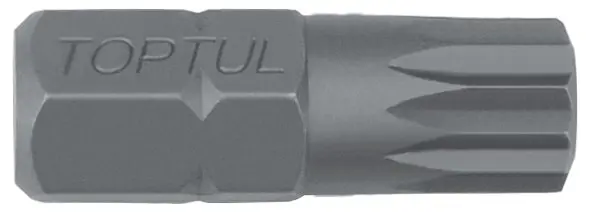 Біта вставка SPLINE / XZN, розмір: M10, розмір SPLINE / XZN: M10, довжина: 30 мм, 12-гранний Toptul FSFA1210 (фото 1)