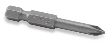 1/4" Біта вставка Phillips, розмір: PH3, розмір шпильки в дюймах: 1/4", розмір шпильки, метрична система: 6,3 мм, довжина: 50 мм Toptul FSIA0803
