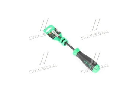 Ручка для біт HEX, дюймовий розмір: 1/4", розмір шпильки в дюймах: 1/4", довжина: 125 мм, довжина 2: 240 мм, ручка: проти ковзання, накінечник: загартовані/магнітний/посилена Toptul FTBA0824