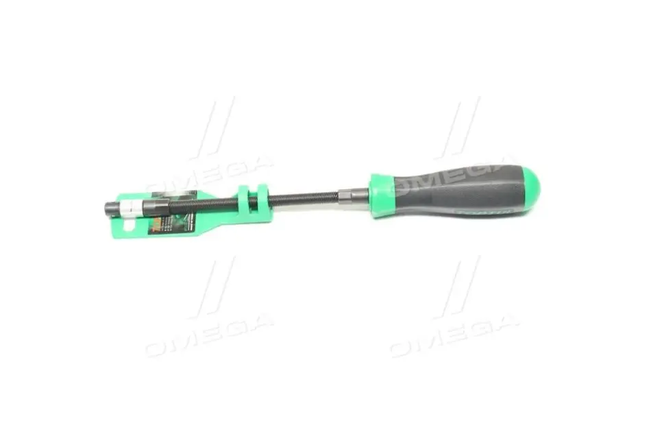 Ручка для біт HEX, дюймовий розмір: 1/4", розмір шпильки в дюймах: 1/4", довжина: 175 мм, довжина 2: 290 мм, ручка: проти ковзання, накінечник: вигнута/загартовані/посилена Toptul FTCA0829 (фото 1)