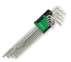 Набір ключів TORX, тип: "L" T10, T15, T20, T25, T27, T30, T40, T45, T50, 9 шт Toptul GAAL0923 (фото 3)