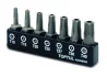 7 шт, розмір гнізда: 1/4",, профіль: TORX / TORX Tamper, розмір ключа для гнізда E-TORX: T10, T10H, T15, T15H, T20, T20H, T25, T25H, T27, T27H, T30, T30H, T40, T40H, T10H, T15H, T20H, T25H, T27H, T30H Toptul GAAV0703 (фото 1)