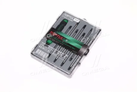 Набір інструментів 7 шт, профіль: Philips PH / TORX, розмір Philips: PH0 PH00 PH1, розмір ключа для гнізда E-TORX: T10, T15, T20, T25, T6, T7, T8, T9 Toptul GAAW0804