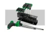(EN) Handle key wrench set TORX / TORX Tamper, тип: "L" T10, T10H, T15, T15H, T20, T20H, T25, T25H, T27, T27H, T30, T30H, T40, T40H, T45, T45H, T50, T50H, 9 шт Toptul GAAX0901 (фото 2)