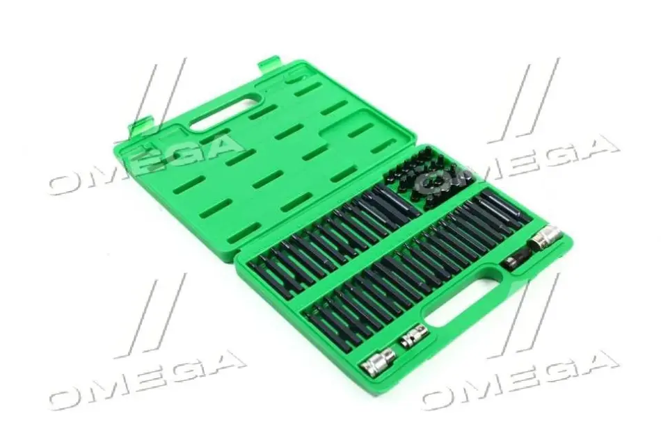 Комбінований 60 шт, профіль: HEX / RIBE / SPLINE / XZN / TORX Toptul GCAI6003 (фото 1)