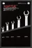 (EN) Double-ended flare nut wrench комплектація 5 шт, 12-кутна: 8x10, 11x13, 12x14, 17x19, 22x24, кут: 15°, футляр з тканини Toptul GPAQ0502 (фото 1)