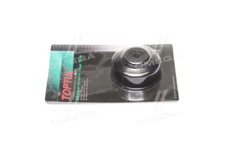 Ключ до масляного фільтра 3/8 дюйм, колоколоподібні / торцевий, метричний розмір: 64 мм, 64мм, кількість зубів: 14, цільове використання: для масляного фільтра Toptul JDAH6414