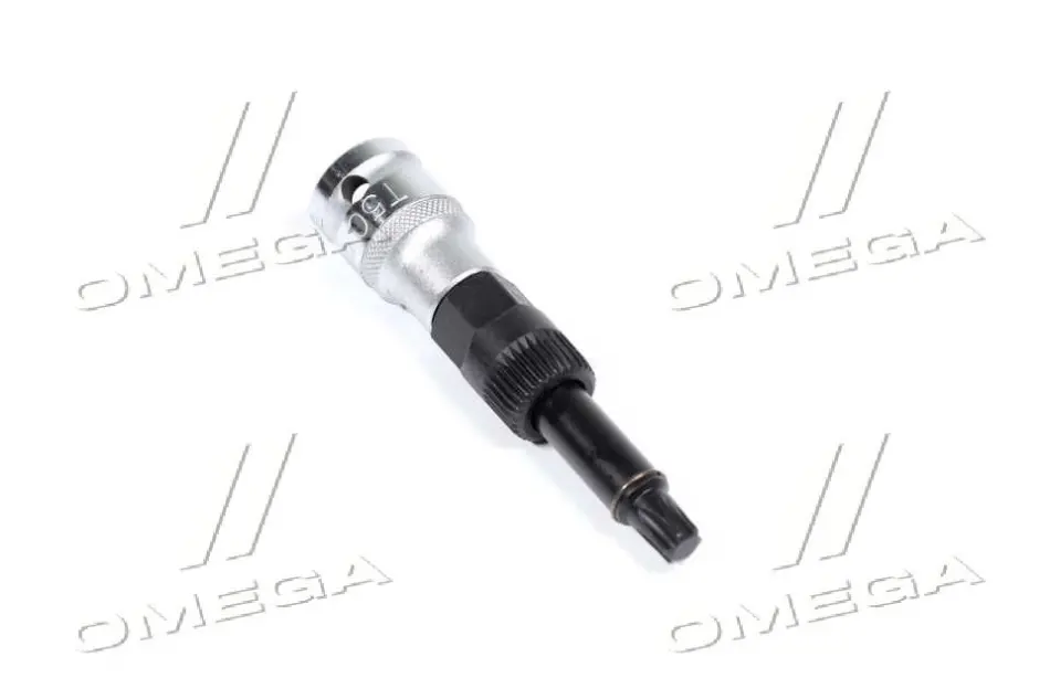 Насадка TORX, торцевий 1/2", для зняття шківа / для демонтажу шківів генератора, для відкручування / для затягування, розмір ключа для гнізда E-TORX: T50 Toptul JDCD3350 (фото 1)
