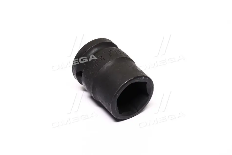 Насадка удар 1/2" (12,5 мм), 6-кутна, для коліс, розмір насадок 6/12-кутних (мм): 19 мм, довжина: 40 мм, тип: A, обробка: чорна, з високим крутним моментом, для відкручування / для затягування Toptul KABA1619 (фото 1)