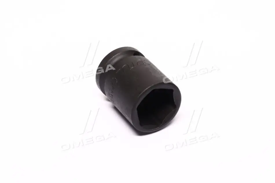 Насадка удар 1/2" (12,5 мм), 6-кутна, для коліс, розмір насадок 6/12-кутних (мм): 21 мм, довжина: 40 мм, тип: B, обробка: чорна, з високим крутним моментом, для відкручування / для затягування Toptul KABA1621 (фото 1)