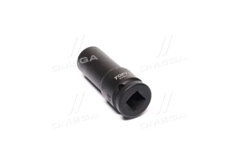Насадка удар 1/2" (12,5 мм), 6-кутна, для коліс, розмір насадок 6/12-кутних (мм): 17 мм, довжина: 78 мм, тип: A, обробка: чорна, з високим крутним моментом, для відкручування / для затягування Toptul KABE1617