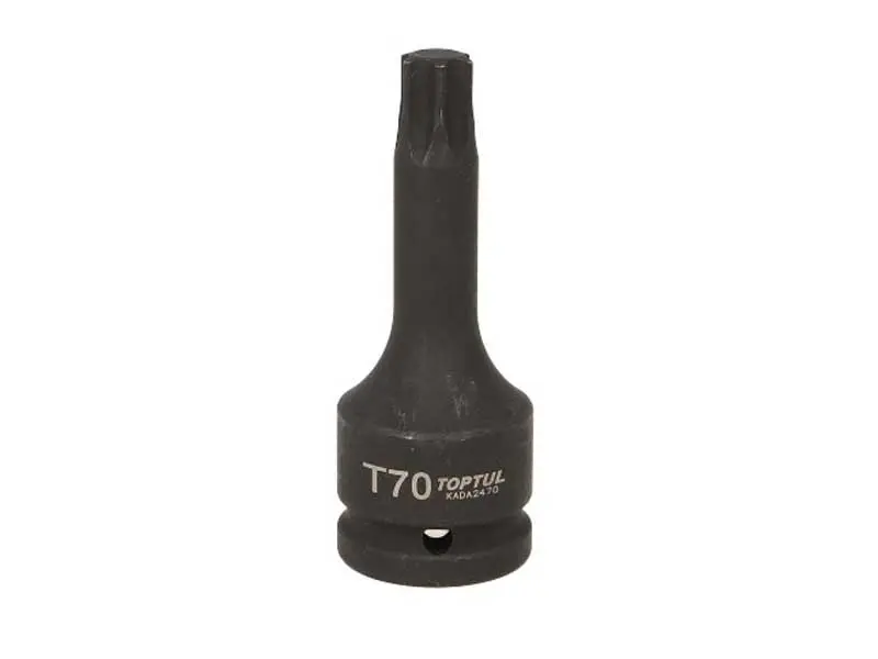 Насадка ударні біти TORX удар, 3/4", TORX T70, довжина 105мм Toptul KADA2470 (фото 1)