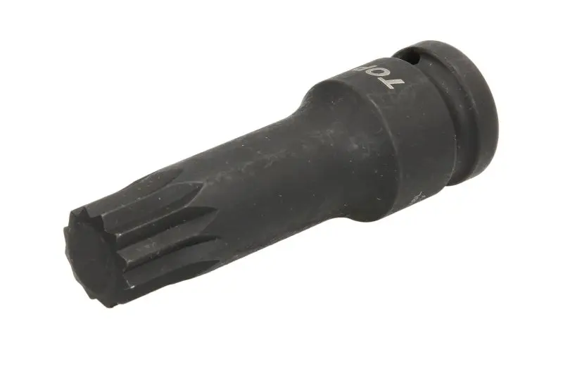 Насадка ударний наконечник SPLINE / XZN удар, 1/2", SPLINE / XZN M18, довжина 77мм Toptul KADB1618L (фото 1)