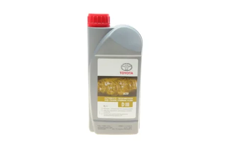 Олива ATF (1L) Dexron III/BMW ATF 6/Ford WSS-M2C922-A1/Toyota T-II, T-III TOYOTA 08886-80506