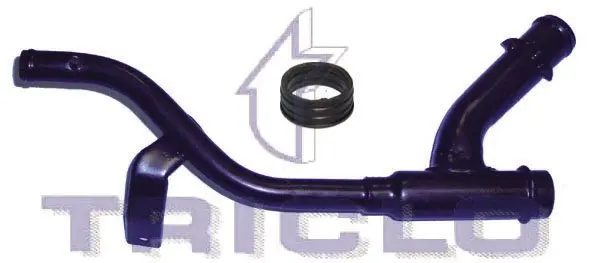 Патрубок радіатора ABARTH 500 / 595 / 695, 500C / 595C / 695C, GRANDE PUNTO, PUNTO ALFA ROMEO GIULIETTA, MITO FIAT 500, 500 C, 500L, BRAVO II, CINQUECENTO, DOBLO, DOBLO CARGO 0.9-1.6D 10.91- TRICLO TRI454.171 (фото 1)