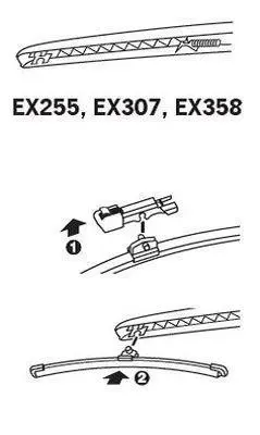 Щітки ExactFit 300мм Trico EX307 (фото 1)