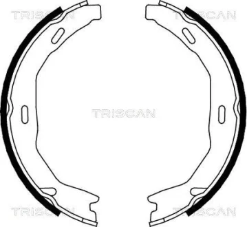 Комплект гальмівних колодок стоянкового гальма TRISCAN 810023029