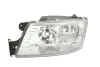Фара лів (H21W/H7/LED/PY21W, електричн, з мотором, включає денні ходові вогні, колір відбивача: хром, колір повороту: білий) MAN TGS I, TGX I 06.06-09.21 TRUCKLIGHT HL-MA013L (фото 1)