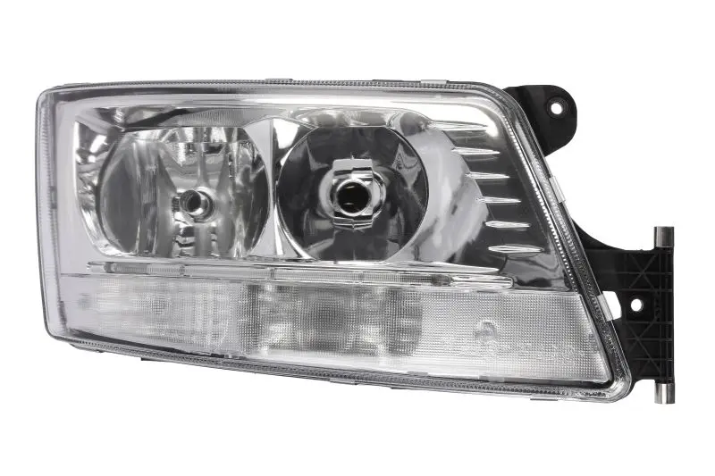 Фара прав (H21W/H7/LED/PY21W, електричн, з мотором, включає денні ходові вогні, колір відбивача: хром, колір повороту: білий) MAN TGS I, TGX I 06.06-09.21 TRUCKLIGHT HL-MA013R (фото 1)