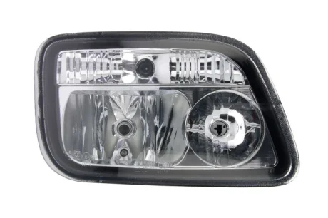 Фара лів (H1/H7, ручн, без мотора, колір відбивача: хром) MERCEDES ACTROS MP2 / MP3 10.02- TRUCKLIGHT HL-ME001L