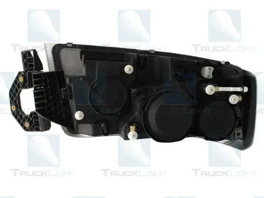 Фара лів (H1/H3/H7/PY21W/W5W, ручн, без мотора, з противотуманной фарою, колір відбивача: хром, колір повороту: прозор) RVI PREMIUM 2 10.05- TRUCKLIGHT HL-RV002L (фото 1)