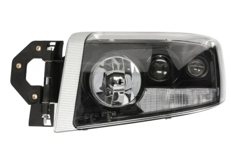 Фара лів (H1/H3/H7, ручн, без мотора, колір відбивача: чорн) RVI PREMIUM 2 10.05- TRUCKLIGHT HL-RV003L